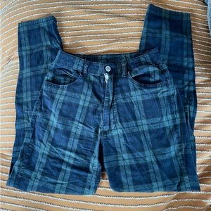 brandy melville plaid pants